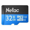 Карта памяти microSD (T-Flash) 32ГБ Netac MicroSD card P500 32GB retail version w/o SD 