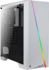 Корпус Aerocool Cylon White , ATX, без БП, RGB подсветка, окно, картридер, 1x USB 3.0 + 2x USB 2.0,