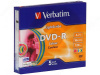 Диск поштучно DVD-R Verbatim 4.7ГБ, 16x, Slim