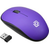 Мышь Oklick 515MW беспроводная, 1200dpi, USB, черно-фиолетовый
