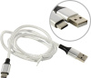 Кабель USB type C - 1 м JETACCESS JA-DC31 белый (USB2.0/USB TypeC,QC 3.0, 2A)
