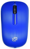 Мышь Oklick 525MW беспроводная, 1000dpi, USB, голубой