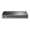 Коммутатор TP-Link TL-SF1009P 9-port 10/100Mbps unmanaged switch with 8 PoE+ ports, compliant with 8