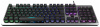 Клавиатура HIPER GK-6 SHTURMER чёрная (Slim, USB, Xianghu Blue switches, RGB подсветка, Влагозащита)
