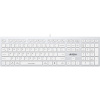 Клавиатура A4Tech Fstyler FX50 белый USB slim Multimedia (FX50 WHITE)