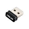 Беспроводной сетевой адаптер Asus USB-N10 nano, USB 2.0, 802.11N, ф-ция WPS, до 270 Мбит/с