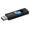 Флэш-драйв 32ГБ ADATA UV220, USB 2.0, черный/голубой <AUV220-32G-RBKBL>