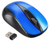 Мышь Oklick 675MW беспроводная, 800dpi, USB, чёрно-синий