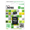 Карта памяти microSD (T-Flash) 8ГБ Mirex (class 10) с адаптером <13613-AD10SD08>