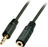 Аудио кабель 3.5 мм Jack (m) - > 3.5 мм Jack (f) 3 м