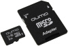 Карта памяти microSD (T-Flash) 8ГБ QUMO Сlass 10 UHS-I,  3.0 с адаптером SD, черно-красная картонная