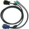 Кабель KVM / DLK-KVM-401 / KVM 4-in-1 cable, 1.8m