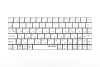 Ультракомпактная bluetooth-клавиатура с аккумулятором JETACCESS SLIM LINE K7 BT, белый