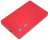 Бокс для HDD 2.5" SATA пластиковый USB 2.0 DM-2508 красный <62915>