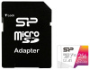 Карта памяти microSD (T-Flash) 256ГБ, Silicon Power Elite A1 microSDXC Class 10 UHS-I U3 100 Mb/s 