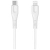 Кабель Canyon Charge & Sync MFI CNS-MFIC4W , Type-C to lightning, Quick Charge 18W, White