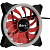 Вентилятор корпуса 120мм Aerocool REV Red , 120x120x25мм, цвет светодиодов : красный, 3+4pin