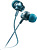 Наушники CANYON CNS-CEP3BG Stereo earphones with microphone, metallic shell, 1.2M, blue-green. (OS)