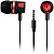 Наушники CANYON CNE-CEP3R Stereo earphones with microphone, 1.2M, red. (OSCNECEP3R)