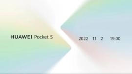 Huawei представит смартфон-раскладушку Pocket S со складывающимся экраном 2 ноября